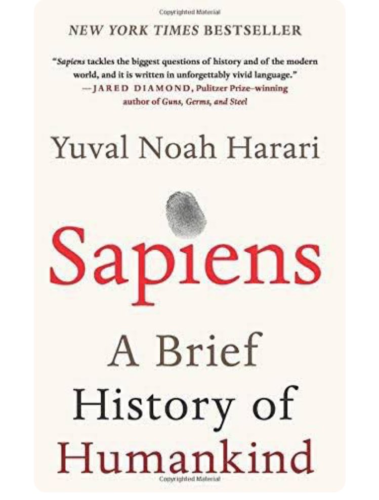bright and tay reading Sapiens A Brief History of Humankind