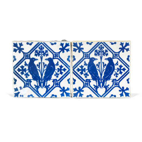 Pugin_awn's tweet photo. Two #tiles. Designed by #awnpugin, and made by #HerbetMinton. Ca. 1850.
π· @bonhams1793
#augustuspugin #pugin #gothicrevival #mintonandco #minton #foliate #decorativedesign #design #decorative #art #stokeontrent #gothicrevivaltile #architecturelovers #decorativeinterior #ravens https://t.co/5qo4e0LY7b