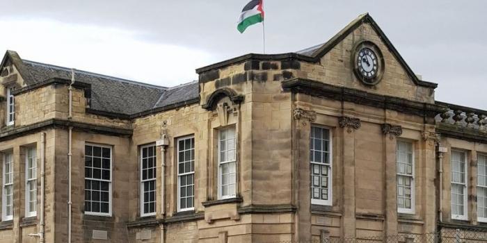 When the media do not do their job - people begin to believe that the anti-Israel cause has merit. Which is why Palestinian flags start to appear on top of schools.Nobody should be surprised. This is a result of the media not doing their job. They don't care about antisemitism.