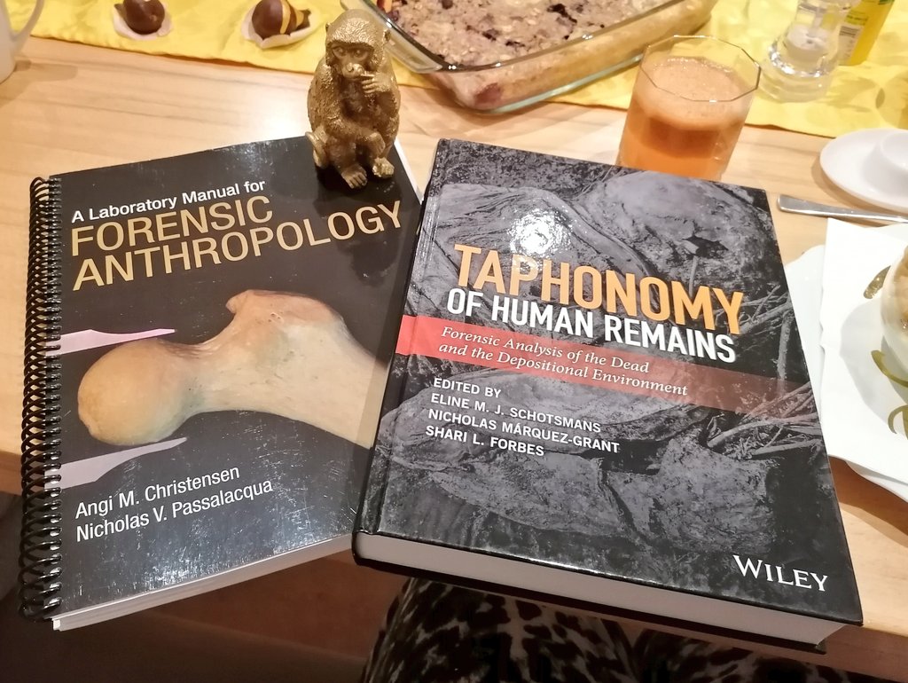 Birthday presents ❤️☠️ #anthropology #forensic #research #greatday #Science #presents #humanbiology