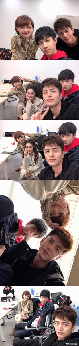 Li Jui Lin (Wei Lian) posted some photos with  #MyUnicornGirl cast while filming the drama ~ 090620 ～ 2/2© 李九霖_ #DarrenChen  #SebrinaChen #VivianSung  #DaiYaQi  #LiJuiLin #AoZiYi  #MirandaMa