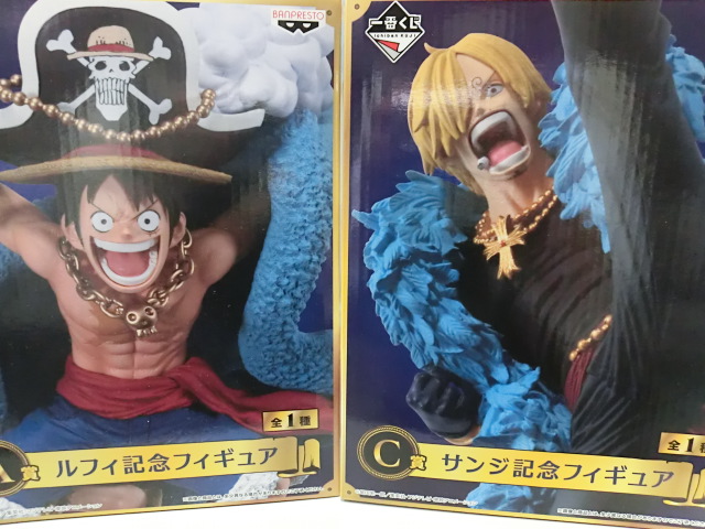 K Books キャラ館 ジャンプ 入荷情報 ワンピース 一番くじ ワンピース th Anniversary ルフィ サンジ のフィギュアが入荷しました いつもと違う水色の衣装も素敵ですね Kbooks キャラ館 池袋 フィギュア