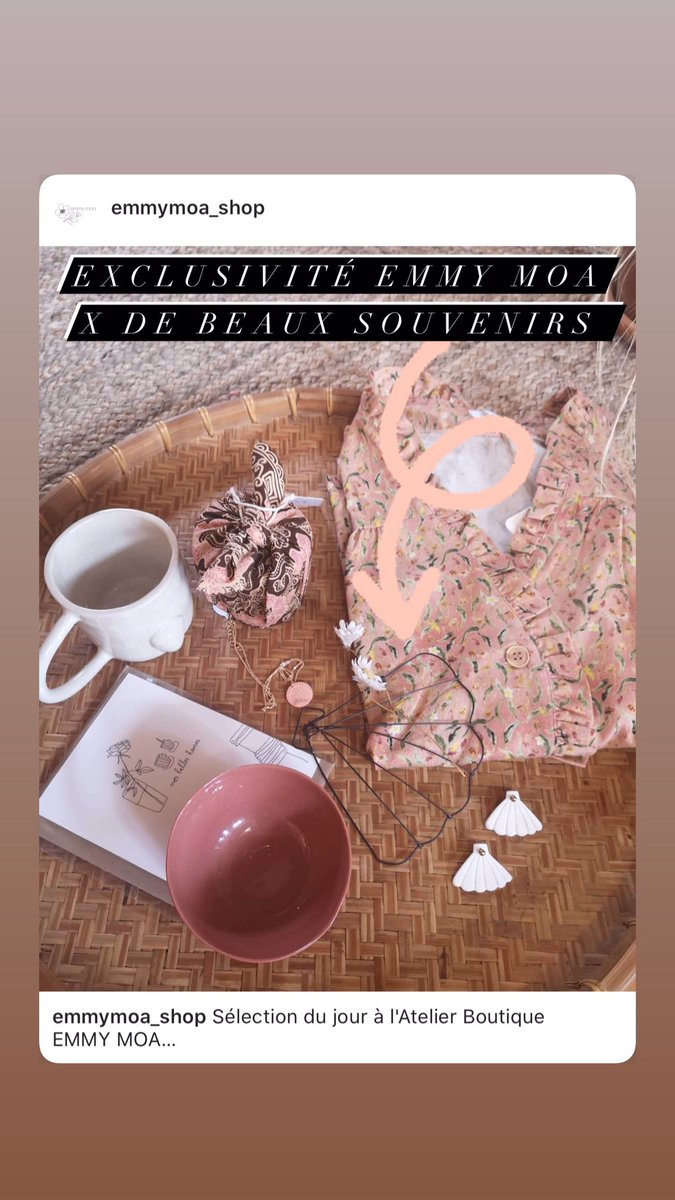 claireRougerie's tweet image. Collaboration Emmy Moa x de beaux souvenirs #PENESTIN #fildefer #madeinfrance #slowcraft