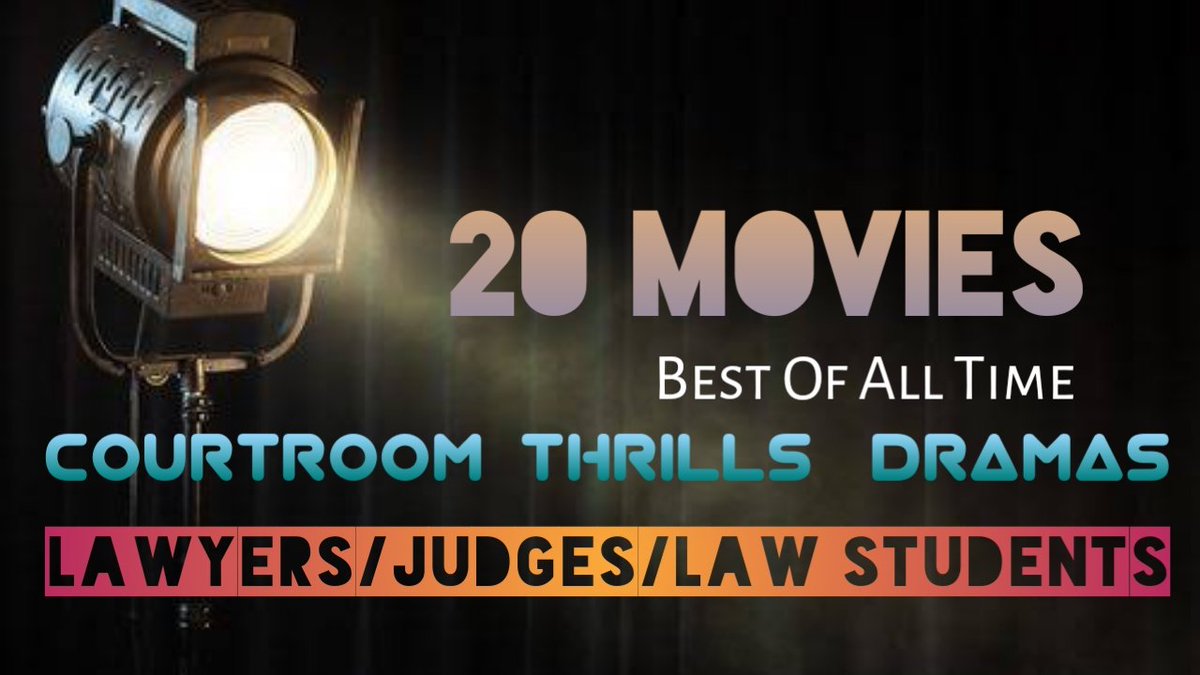 SurendraAdvct's tweet photo. https://t.co/hswC3uKafx
#courtroom #moviesoncourt https://t.co/7EcmX1C2Zr
