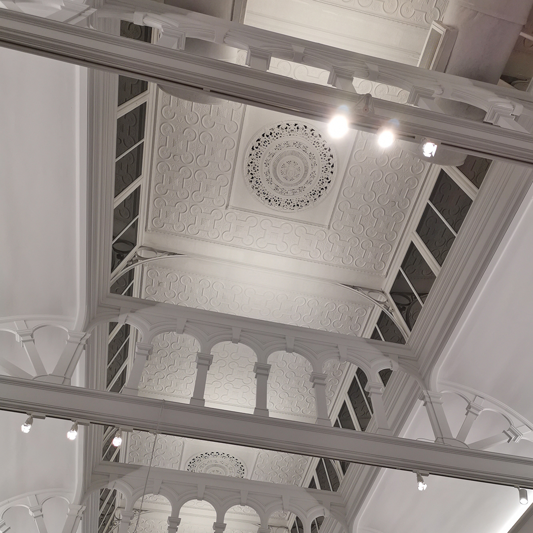 wamuseum's tweet photo. Look up! Very pretty indeed. The ceilings of the new #WAMuseum — like this one in the Innovations gallery — are worth visiting for alone. Quite fitting, as this gallery is all about WA creativity. #HeritagePerth. https://t.co/cJzdVs9NRS