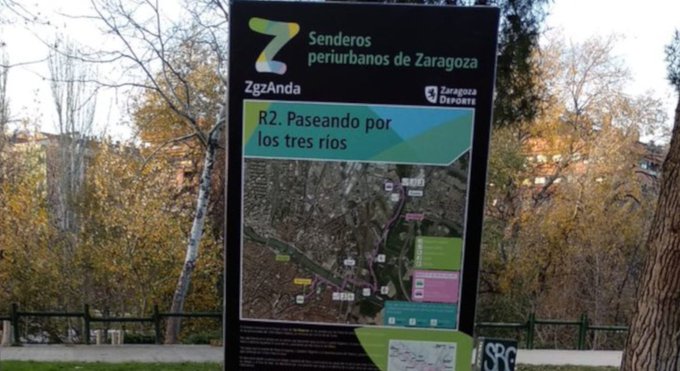 zaragoza_es's tweet photo. ¿Te gusta el senderismo? 
Tienes 236 kilómetros señalizados para practicarlo en Zaragoza y su entorno. 
#ZaragozAnda es un conjunto de 22 rutas para disfrutar de nuestro patrimonio natural.
Conócelas todas aquí > https://t.co/X45QbDuxAy https://t.co/8hqAQkwlJK