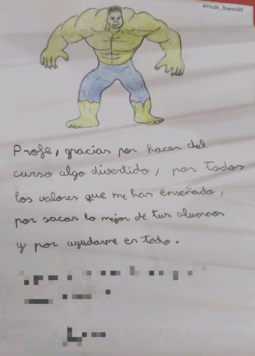 Profe_RamonRG's tweet photo. Y encontrar, mientras organizas los libros que han ido devolviendo en verano, una nota enrollada, estratégicamente colocada para ser encontrada, y que se convierta en ese halo de esperanza que es justo lo que ahora necesitas.
Sin palabras.
#soyMaestro ❤️ https://t.co/os5qOStOPj