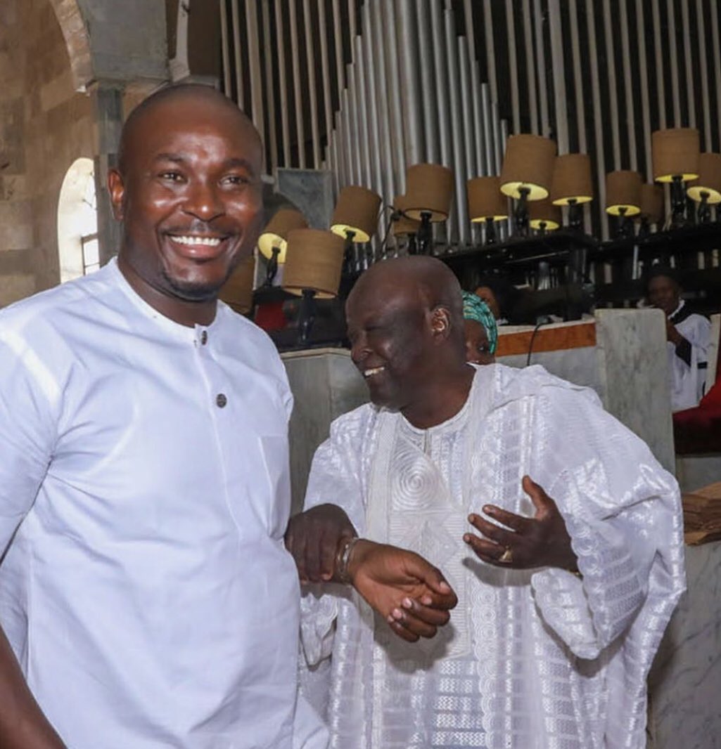 One year on. We miss you pop. Keep resting in peace Chief Adediran Alabi (1934 to 2019)