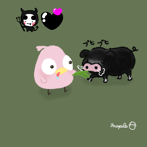 鹿児島黒豚の日のtwitterイラスト検索結果