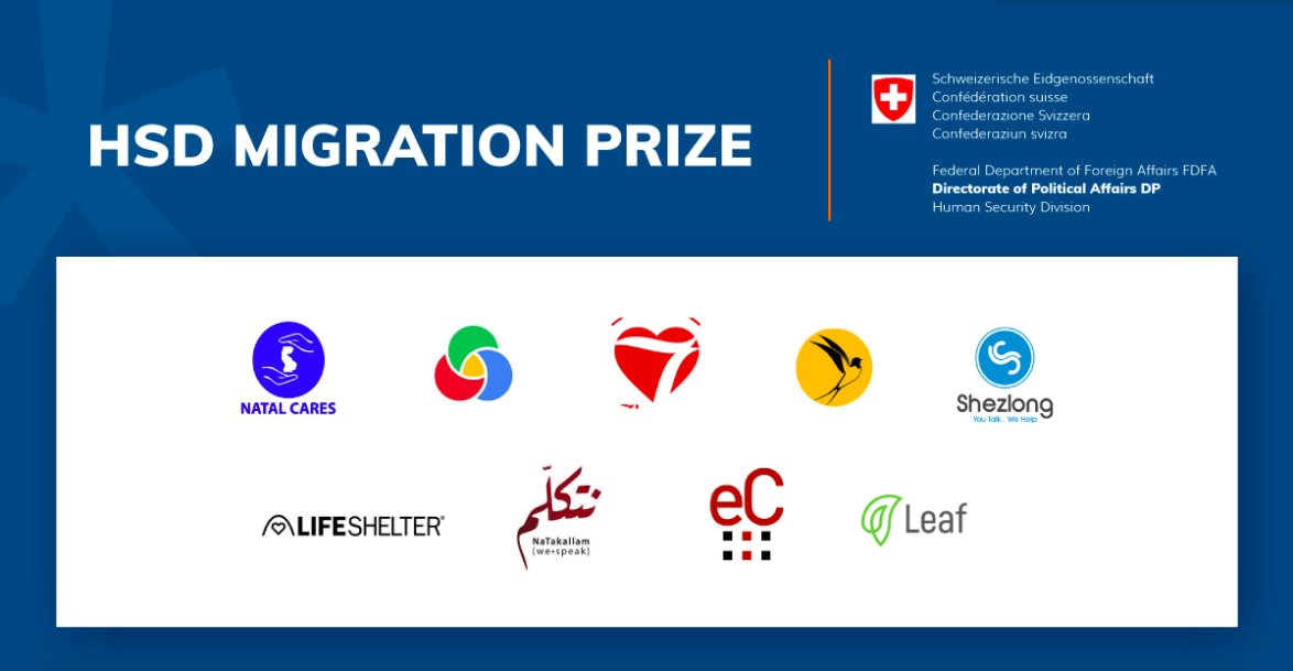 Seedstars's tweet photo. This are the 9 startups participating in the HSD program as part of the migration prize given at the Seedstars Global Summit powered by the @HumanSecurityCH๐
@7keemapp
@shezlongapp
@eCampusLLC
@LeafGlobalTech
LifeShelter
@migrationport
@CaresNatal
@wearepubliseer
@NaTakallam https://t.co/8HeVtNOZ6a