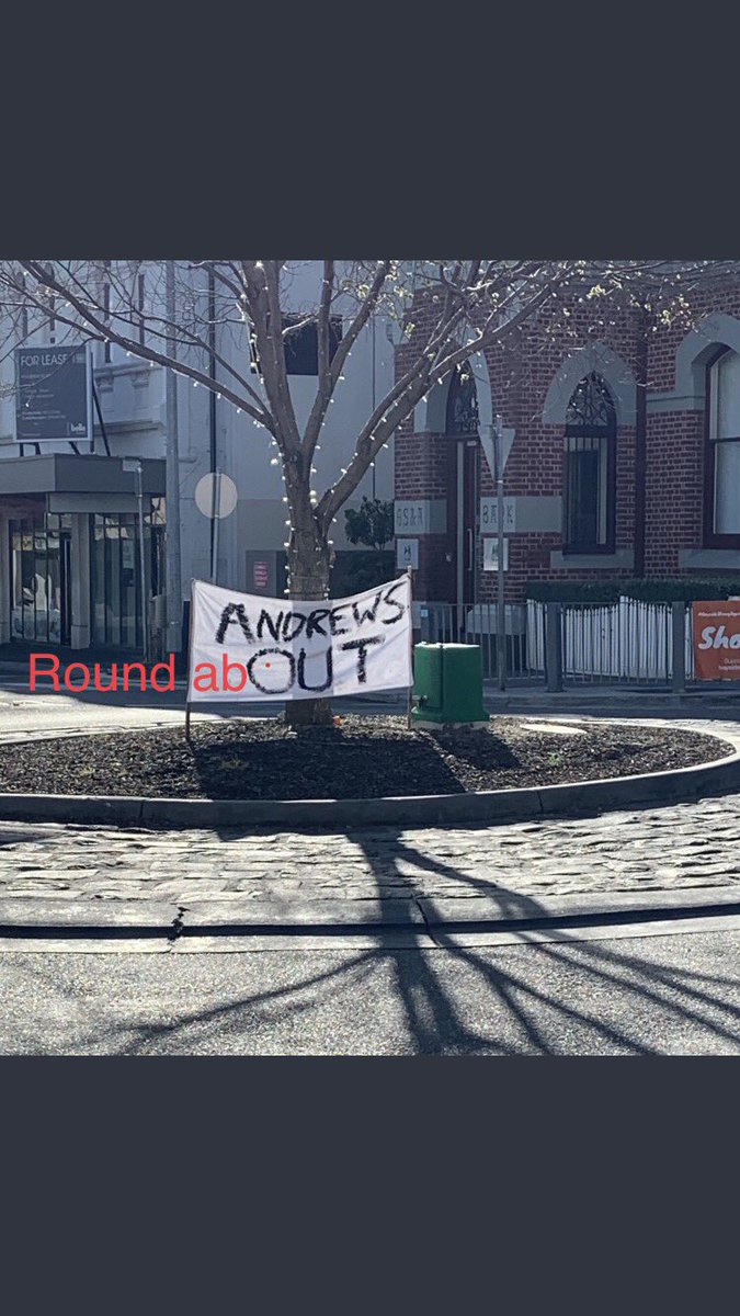 thatsjustrood's tweet photo. @newbury3186 I fixed your photo for you @newbury3186. What a lovely idea to start naming things in honour is the sensational job Dan Andrews has done. So glad you’ve finally stopped playing politics on this issue. https://t.co/XIBpPSRBZe