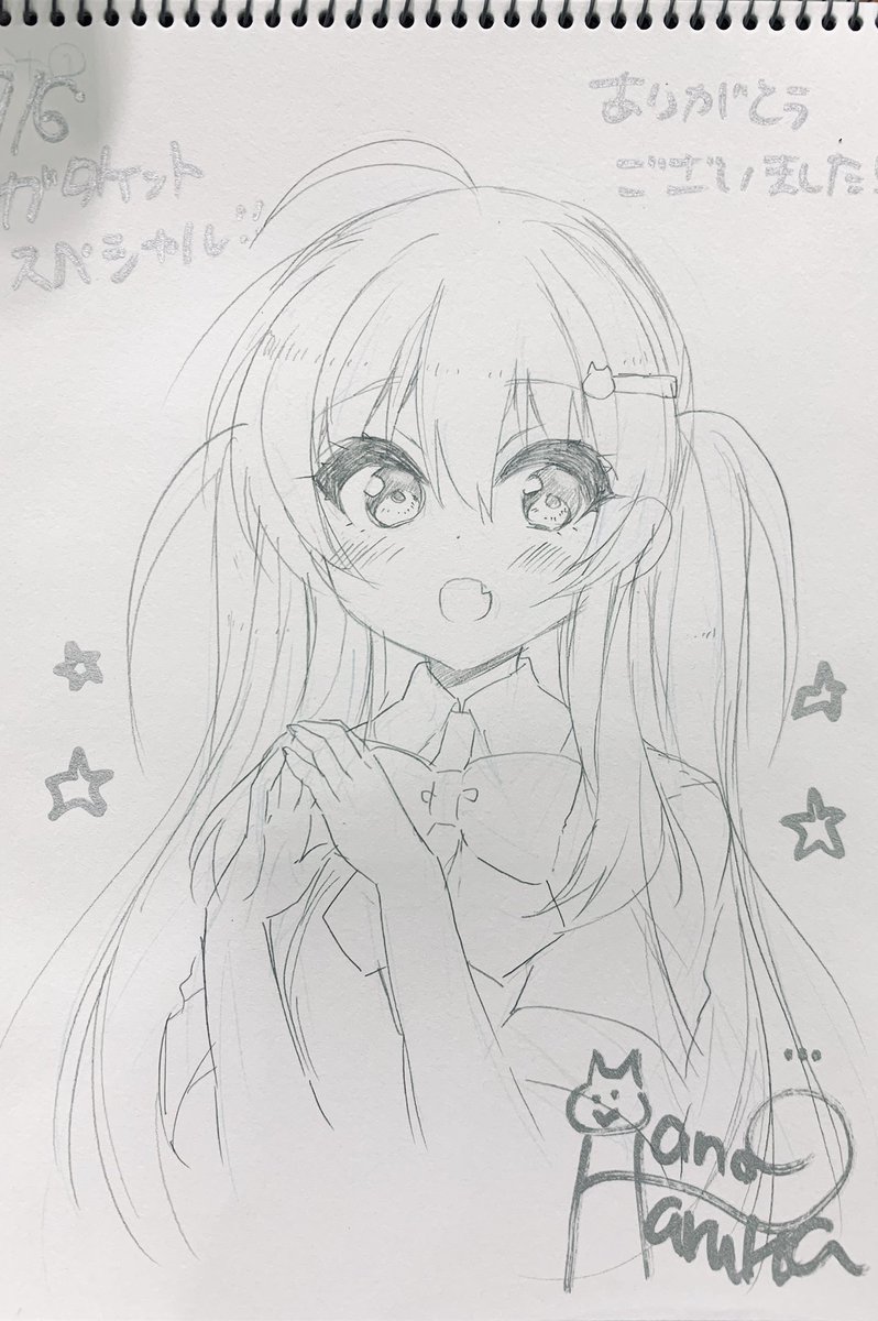 ガタケお疲れ様でした!スケブ8枚描いたのいつぶりだろうありがとうございました? 