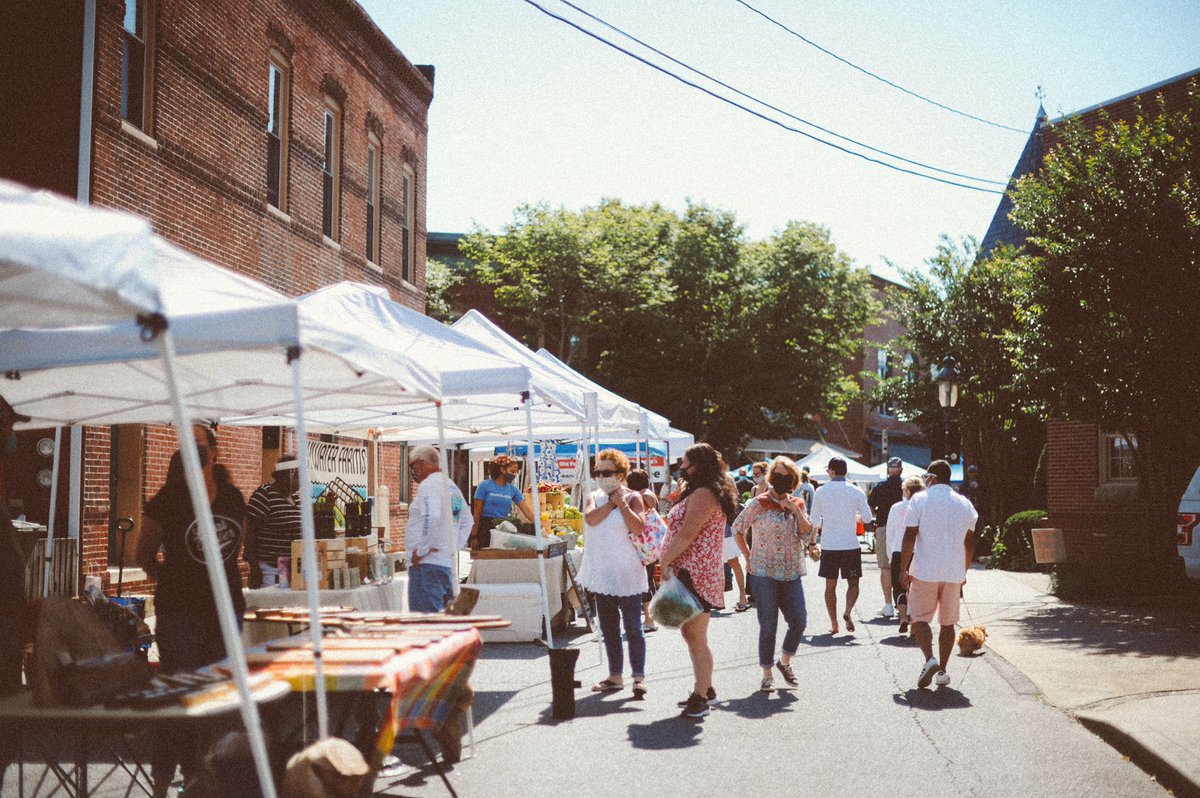 The Berlin Farmers Market is today 9-1! #betterinberlin #berlinmd