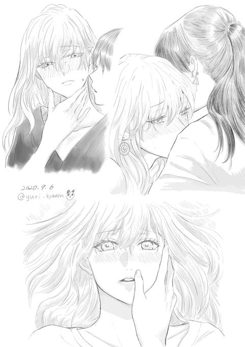 似たような表情練習中

社会人百合

今使ってるペンがアナログみたいに描けて楽しい! 