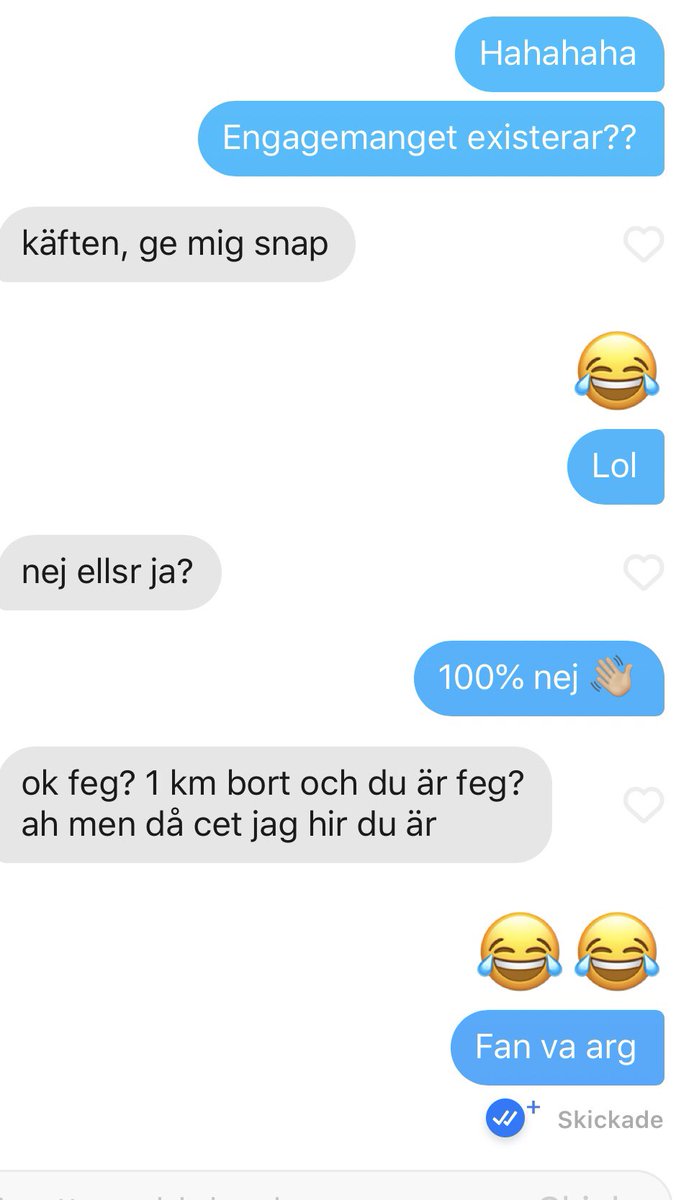 SmithBeatrices's tweet image. Va kul det var att skaffa tinder :))