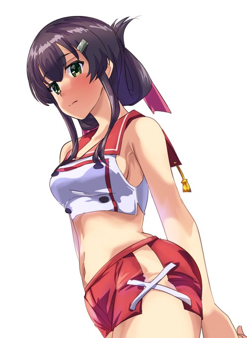 美濃関ハレンチ学院の制服水着 えっちすぎるとして廃案になった裏制服水着があるとか…… 