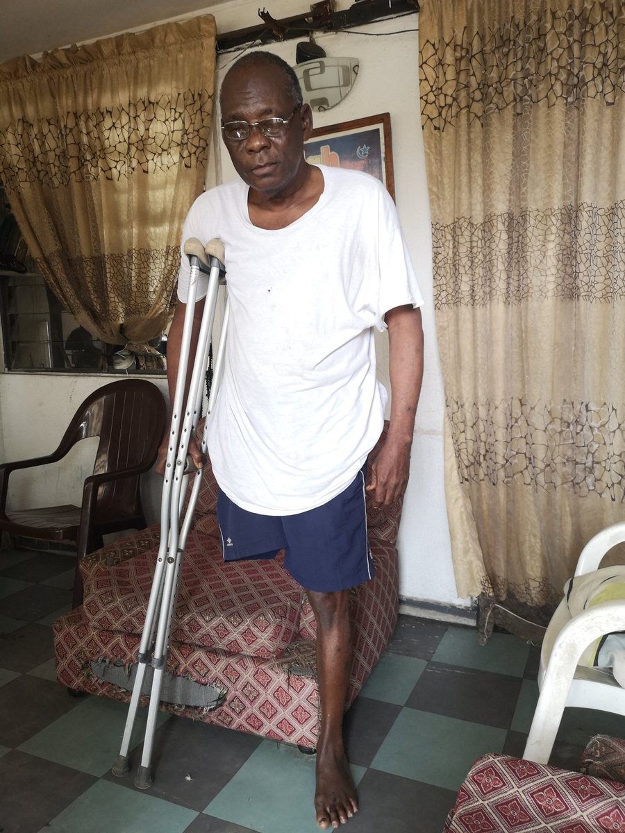 tee_theguy's tweet photo. I NEED PROSTHETIC LEG TO WALK AGAIN"

My right leg was amputated from above the knee due to diabetes. I WANT to walk again (to the mosque) unaided.

To get one at Igbobi orthopaedic costs 1.4M - 1.5M
Donate to help Jubril Idowu Adesanya walk again to:
Polaris Bank: 1016452581 https://t.co/ANF9Cr7gZx
