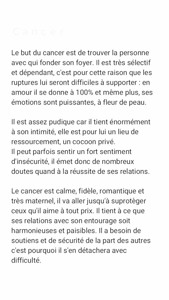 •• Vénus en Cancer ••