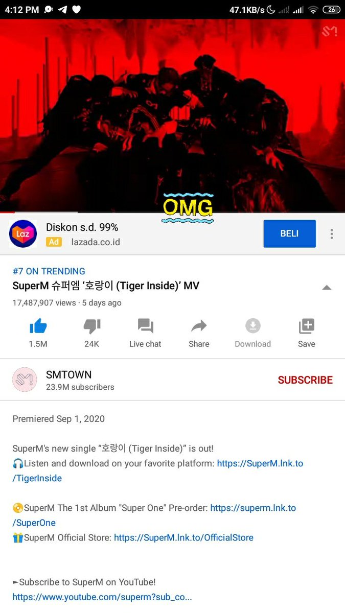 yournamle's tweet photo. Everyone who got tagged has obligation to stream Tiger Inside MV! 

Tag your moots to join this streaming party:
@mellifluosuNCT_ @poetmrk @alodiemark
 @XJ_MOLO99 @molobeep 

🔗: https://t.co/tqRvW3dHVN

#Mark #마크
#マーク #SuperM     
#SuperM_TigerInside
#SuperMarkTigerInside https://t.co/iOI5eXsoPl