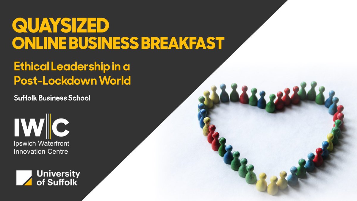 UOS_BusinessEng's tweet photo. #MondayMotivation There's still time to book onto our #quaysize #businessbreakfast tomorrow with the fab @willt486 presenting on #ethicalleadership in a Post-Lockdown World. Details and booking via https://t.co/HgEYS9wtHc #virtualevent #virtualnetworking #TogetherWithBusiness https://t.co/jy3mISpmuj
