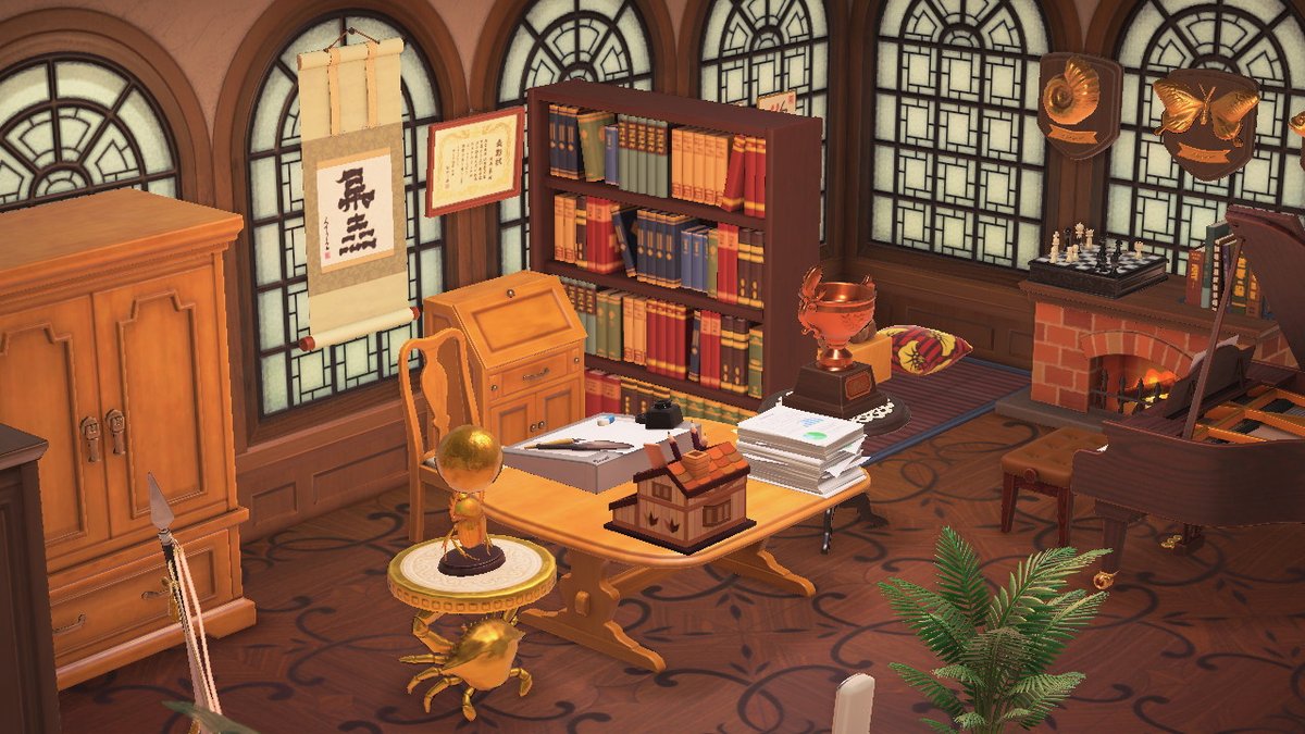 Agrume_ACNH's tweet photo. Voilà des photos de mon bureau ! #AnimalCrossing #ACNH #ACNHDesign https://t.co/e0H2wdCLl9