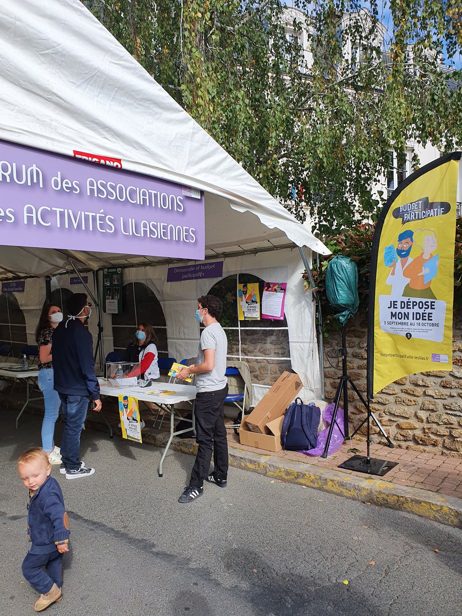 GoldbergMathias's tweet photo. Une édition particulière mais importante du Forum des Lilas avec le lancement de la deuxième édition du Budget Participatif ! 

Merci aux agent•es de la ville qui ont participé à l'organisation de cet évènement. https://t.co/FzhM1D3U7c