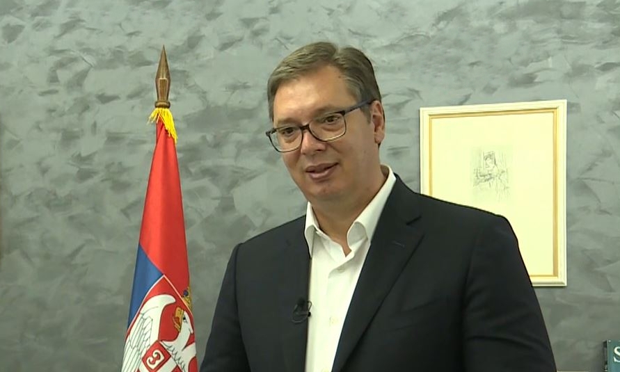 Председник Србије Александар #Vucic <a href="/avucic/">Александар Вучић</a> рекао је у Бриселу да је имао добар састанак са Мирославом Лајчаком и замеником помоћника државног секретара САД Метјуом Палмером, те истакао да верује да ће сви разговори у Бриселу дати резултатe. sns.org.rs/novosti/vesti/…
