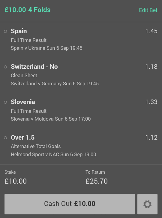 BetsCrystal's tweet image. ⚽⚽ Sunday 'Quad' ⚽⚽

Slovenia kick off our action at 5pm.... looking for 2 in a row 🙏🙏