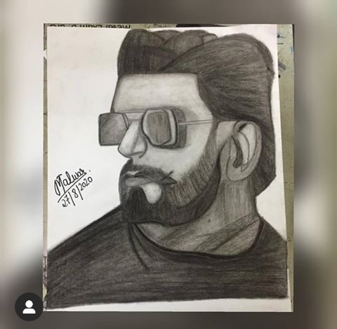MehakTalwar10's tweet photo. Sketch of Ranveer Singh sir made by me😘🤗😍💞@RanveerOfficial https://t.co/MtAFQ42ooU