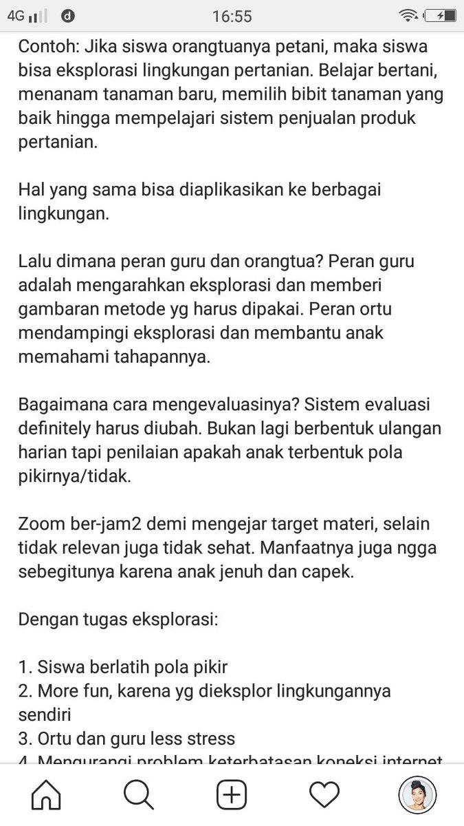 iimfahima's tweet photo. Saat ini siswa dan guru di Indonesia dibebani oleh mapel yang bejibun dan ga relevan dengan jaman. 

Pandemi Ini kesempatan pemerintah menyederhanakan kurikulum dan mengubah target dari yang semula menyelesaikan materi segudang, menjadi fokus membangun pola pikir siswa. https://t.co/ykeGmC5A7m