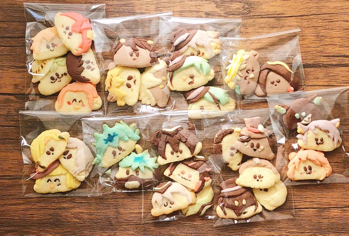 ツイステキャラのクッキーをつくりました
#ツイステファンアート
#ツイステ製菓部 
