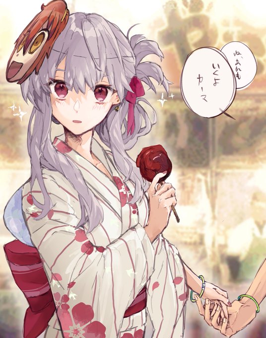 #FGO
#FGO絵描きさんと繋がりたい 
今年祭り無かったもんねー
カーマと行く夢とか見てました 