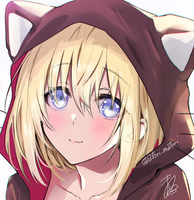 【お題絵】
バターン パジャマver

お題ありがとうございました～☺️?✨

#アズールレーン 
