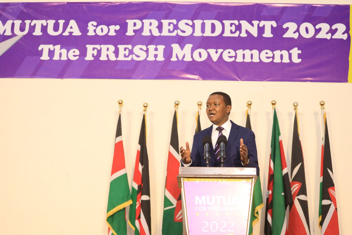 Fellow Kenyans,This morning, millions of educated and hardworking youth woke up unemployed and broke and this evening they will go to bed still jobless and broke.  #MutuaForPresident