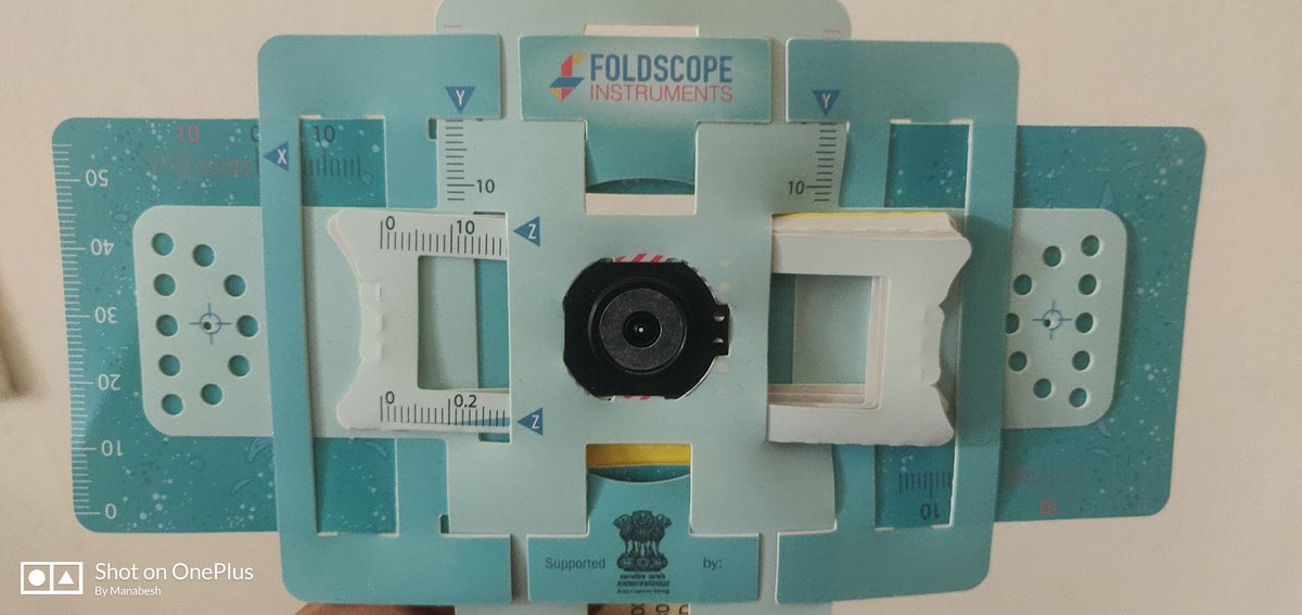 ManabeshNath's tweet photo. Here is a glimpse of the #Foldscope, I can practically carry it in my pocket ๐๐ค #AcademicChatter #AcademicTwitter #PrakashLab https://t.co/5FqEYmzqYG