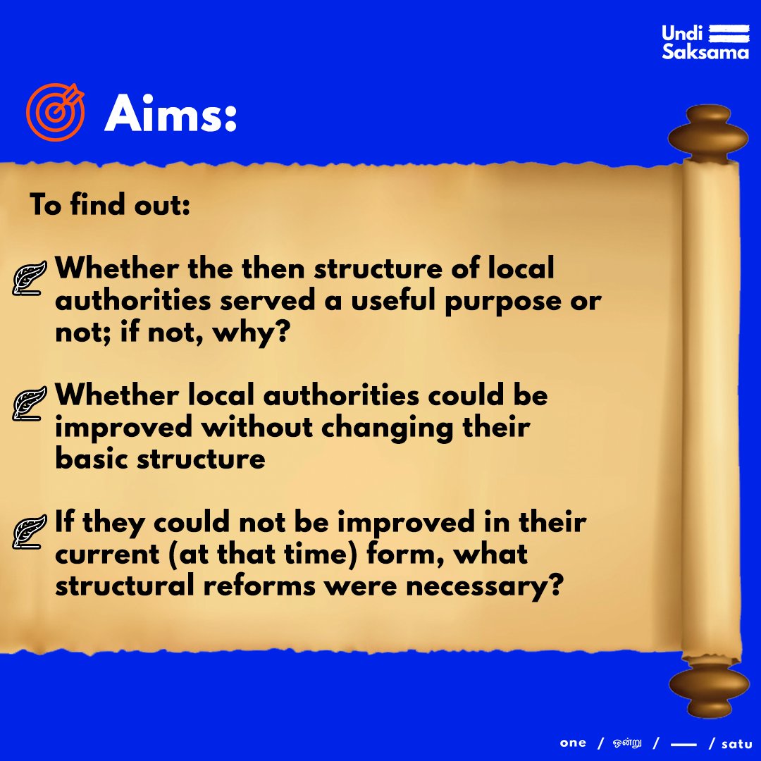 We would like to introduce to you the Nahappan Report, a paper that details down the structures of local authorities that existed and how to best reform them. Stayed tuned for our next post for more info! #UndiSaksama  #UndiKetiga