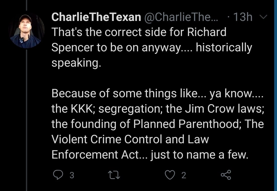 CharlieTheTexan's tweet photo. @xPierreJosephx @EwwwYouFarted @kindelbabes @lilithsubmerged "politically" https://t.co/xcZfTngIGe