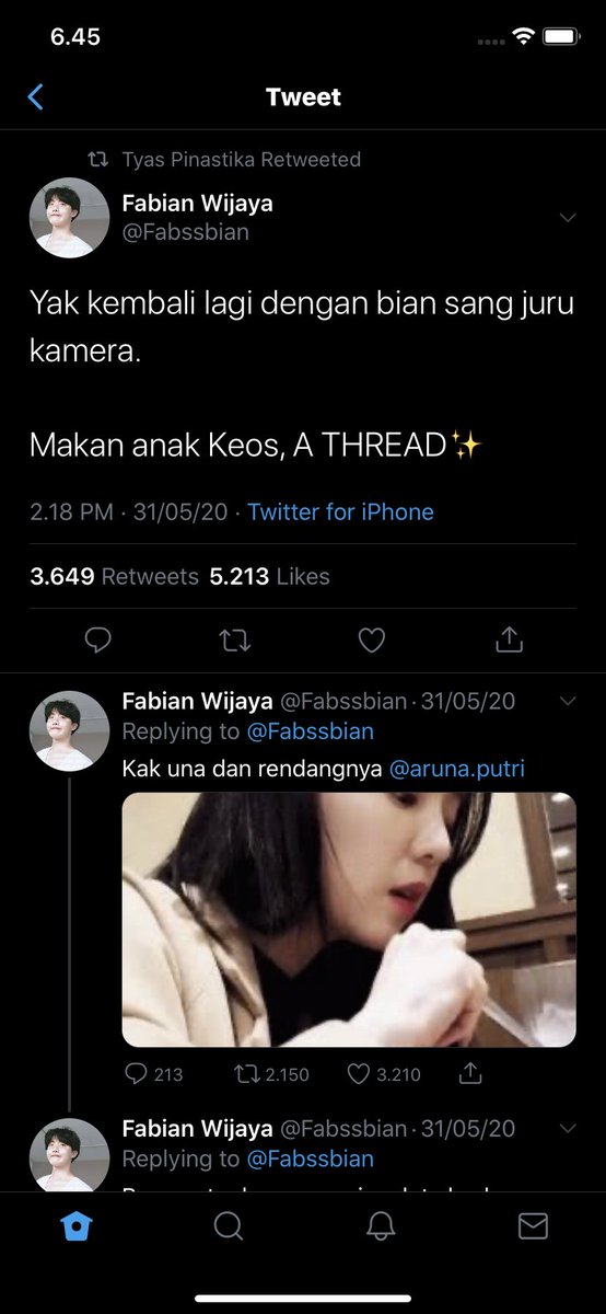 Sang juru kamera kembali beraksi