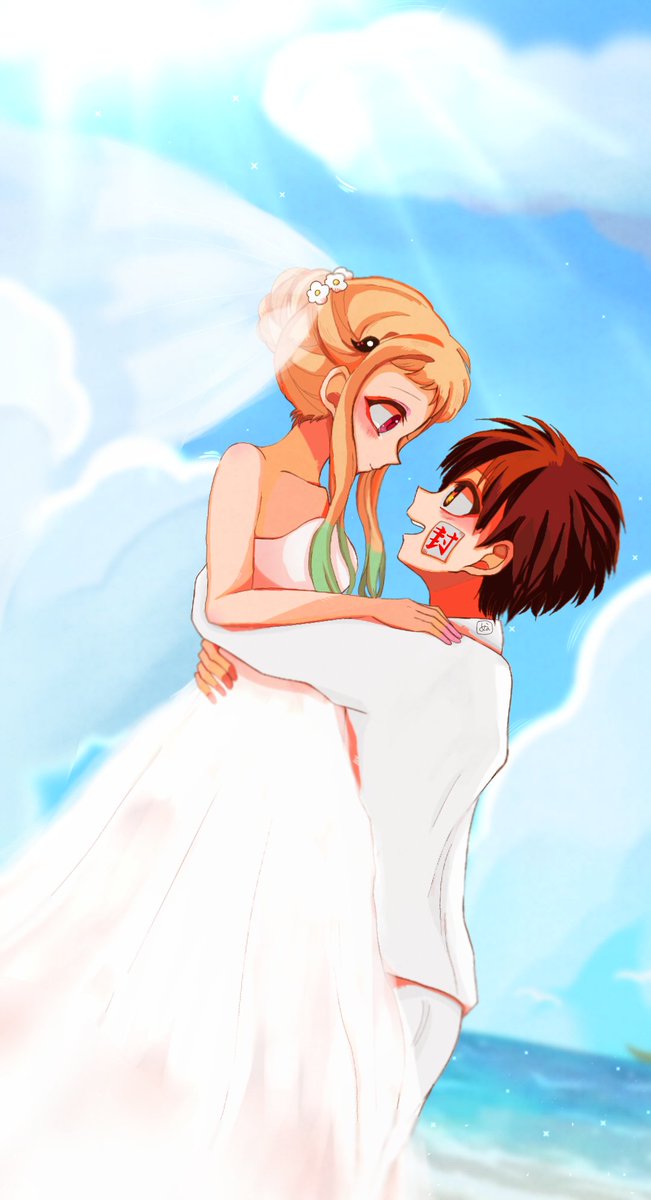 いぬ 花寧々 ハッピーウエディング 幸せになってほしいです 花子くんお絵描き T Co Isl4jjworp Twitter