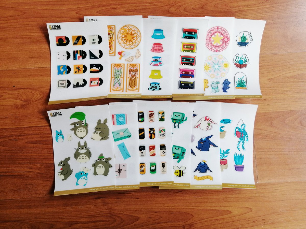 aeaferrer_art's tweet photo. Heyyy, transparent stickers, yes? IG and FB: art studio hygge ๐๐๐
#art #illustration #stickers #stickerph #ArtistOnTwitter #shopph #transparentstickers https://t.co/vKfV5ZyUxO