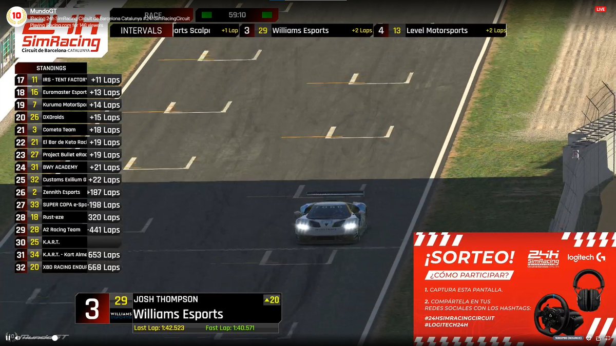 MP__David's tweet photo. #24hSimRacingCircuit #LOGITECH24H @MundoGT @e_circuitcat https://t.co/sBZhlyLk6H