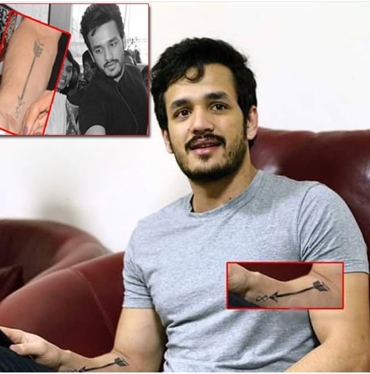 Akhil Akkineni seen sporting a new arrow tattoo  Telugu Movie News  Times  of India