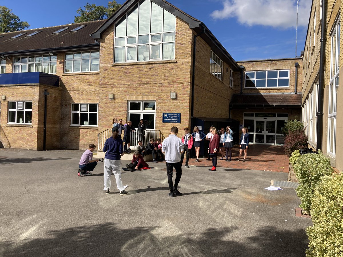 RGSDrama's tweet photo. Filming in full flow in the playground today 🎥 

#mole #rgslive https://t.co/p0NhZDEI9P
