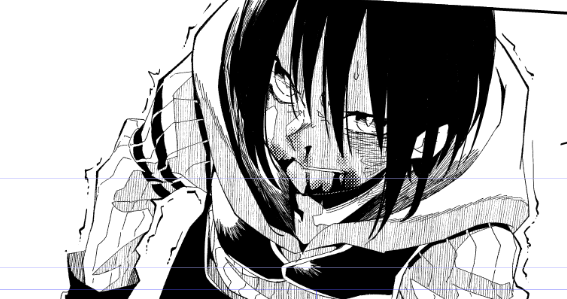 美男子描くの苦手意識すごいンですが、イケメンが鼻血出してたりするの描くの好きだな…楽しい 