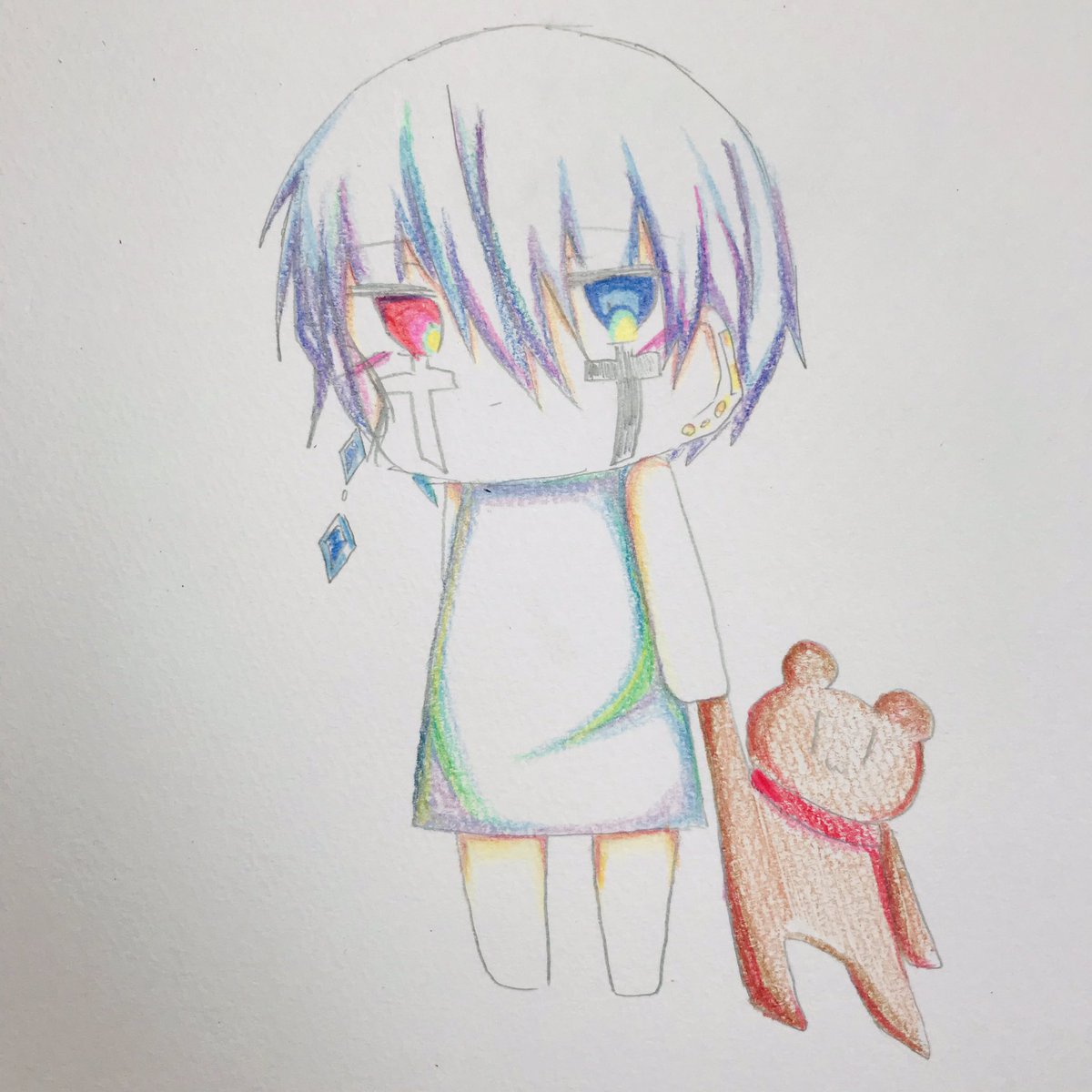 輪廻 代理くん可愛い On Twitter 代理君デフォルメver 色鉛筆練習してますが ムズいっすね 皆様上手いから羨ましいでございまふ オリキャラ イラスト 絵描きさんと繋がりたい イラスト好きな人と繋がりたい 絵柄が好みって人にフォローされたい 秋の創作