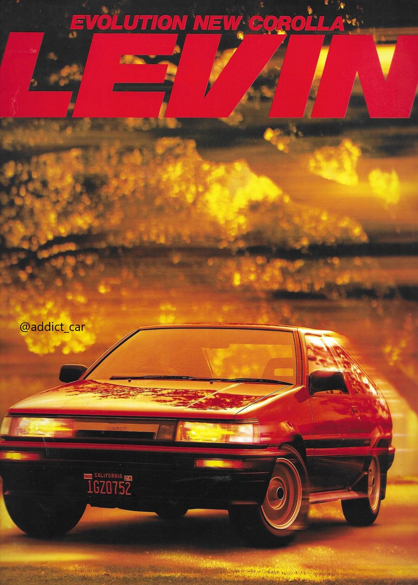 The last of the rear-wheel-drive sporting Toyota Corollas, the