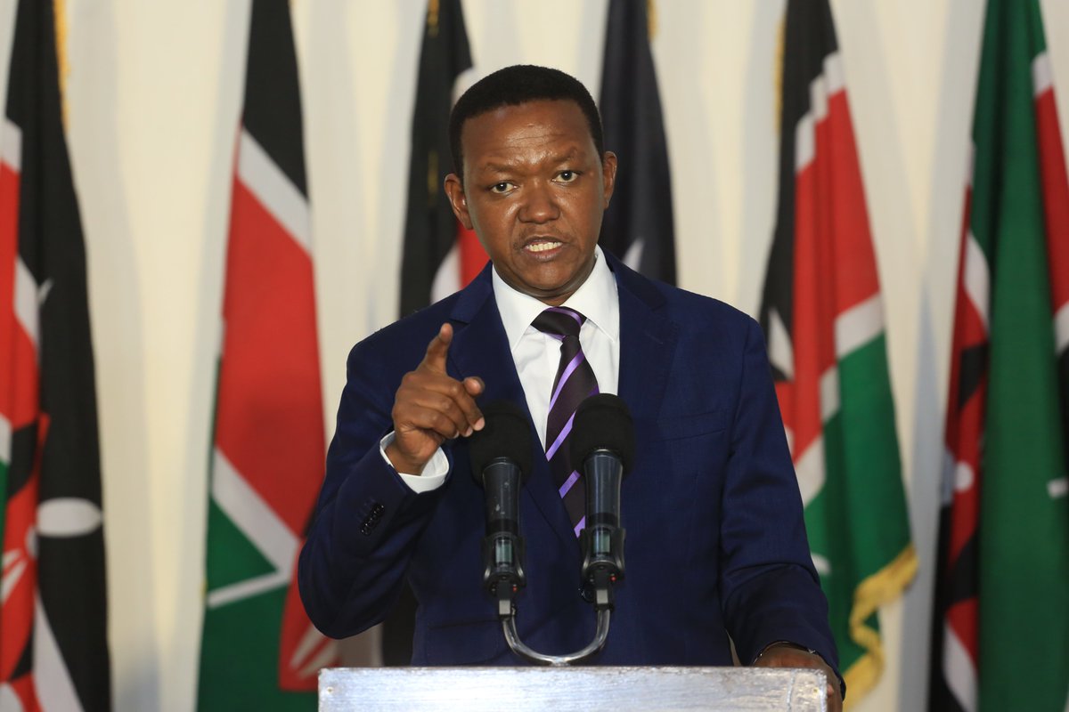 I, therefore, declare that in the General Elections of 2022, I, Alfred Nganga Mutua, will vie to be the next President of the Republic of Kenya so as to return Kenya to the RAILWAY TRACKS of where we were meant to be after independence.  #MutuaForPresident