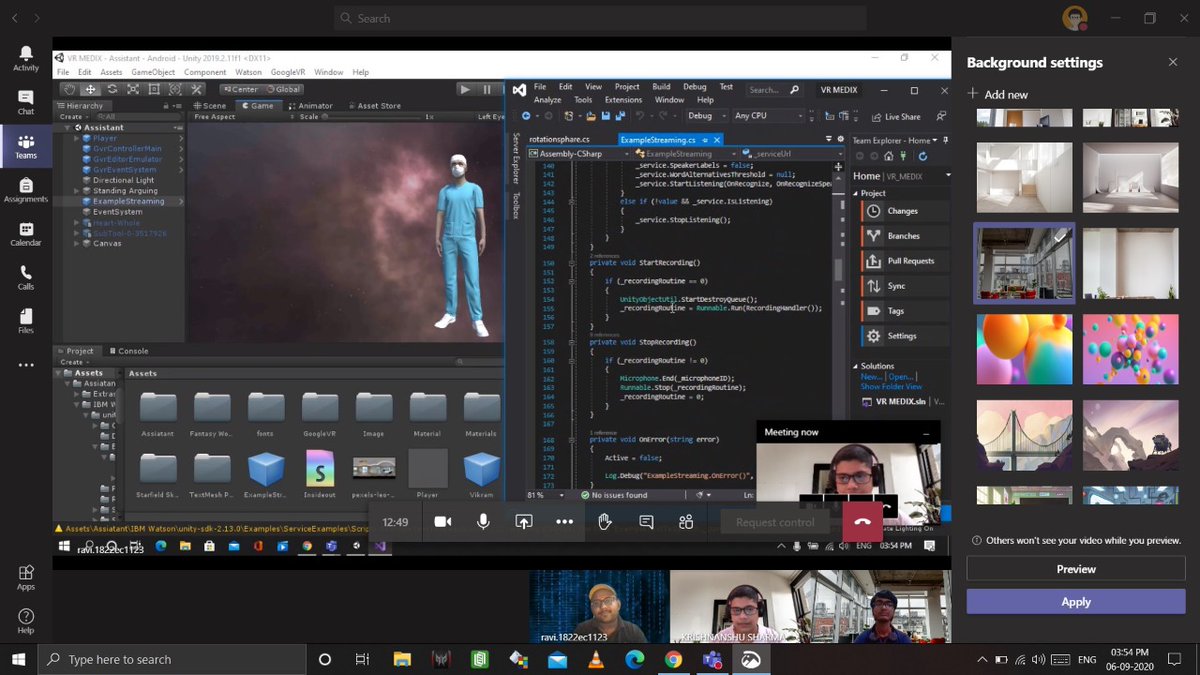 Ravik27280's tweet photo. Enjoying learning and creating a @hackgujarat event with Team. @imabhibhaw and Krishnanshu Sharma
@hackgujarat
#HackGujarat #hackathon #MicrosoftLearnStudentAmbassadors #AWSEducate #GitHub #Matic #XinFin #Bubble #GitPod #echoAR #fold #hackathons #augmentedreality #vr https://t.co/MS0sCMERcB