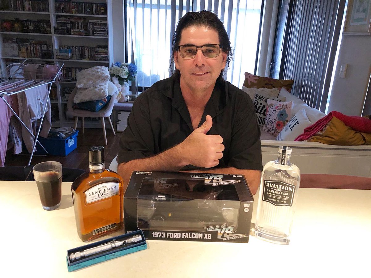 SHEMYTHOMAS's tweet photo. Happy Fathers Day to my awesome husband. Thankyou for being the best Dad to our boys.
We got him a #MadMaxInterceptor, some @JackDaniels_US and some @AviationGin (which our kids thought was cool, @VancityReynolds and all 😏) https://t.co/FAQ0kQ4m4o