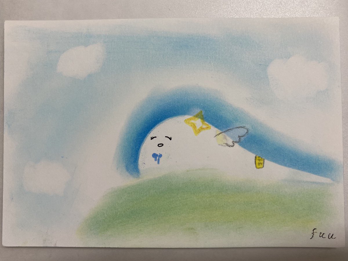Fuu_VISION's tweet photo. #かなたーと 
人型が描けなくてもいいですか？
かなたん許して…。 https://t.co/lZEMootOlx